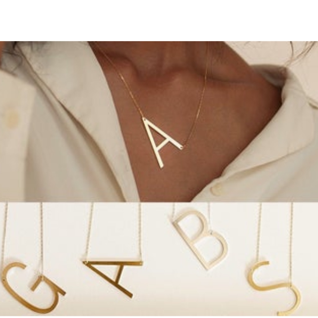 Initial Necklace S
